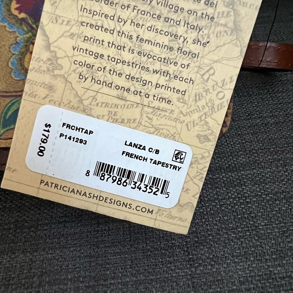 NWT PATRICIA NASH LANZA CROSSBODY BAG LEATHER - Picture 7 of 9